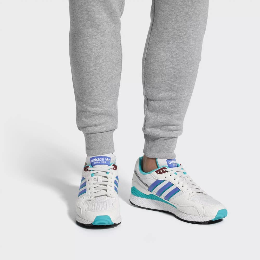 Adidas Ultra Tech Tenis Blancos Para Hombre (MX-65468)